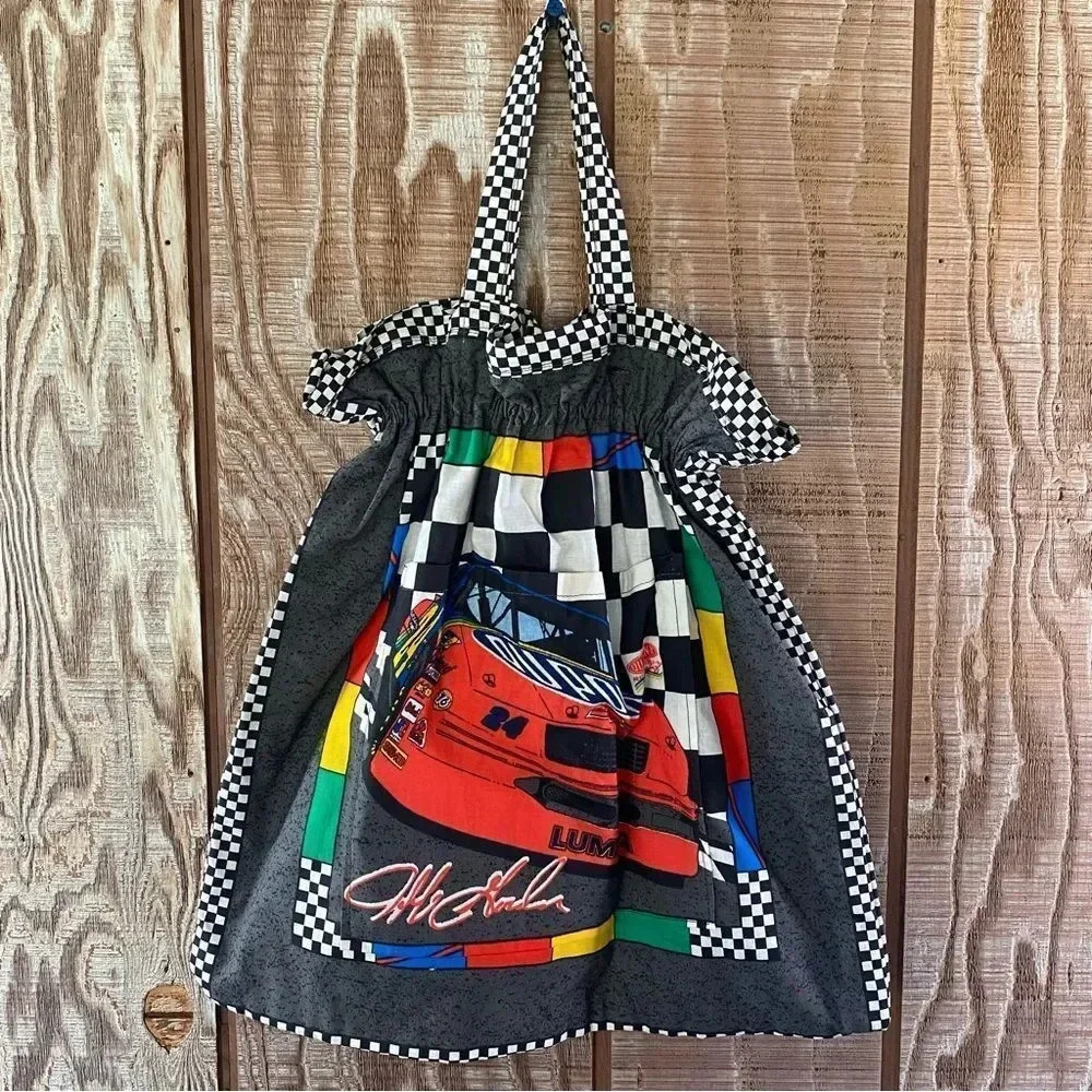 Vintage handmade NASCAR Jeff Gordon Bag 🏎️🏁
